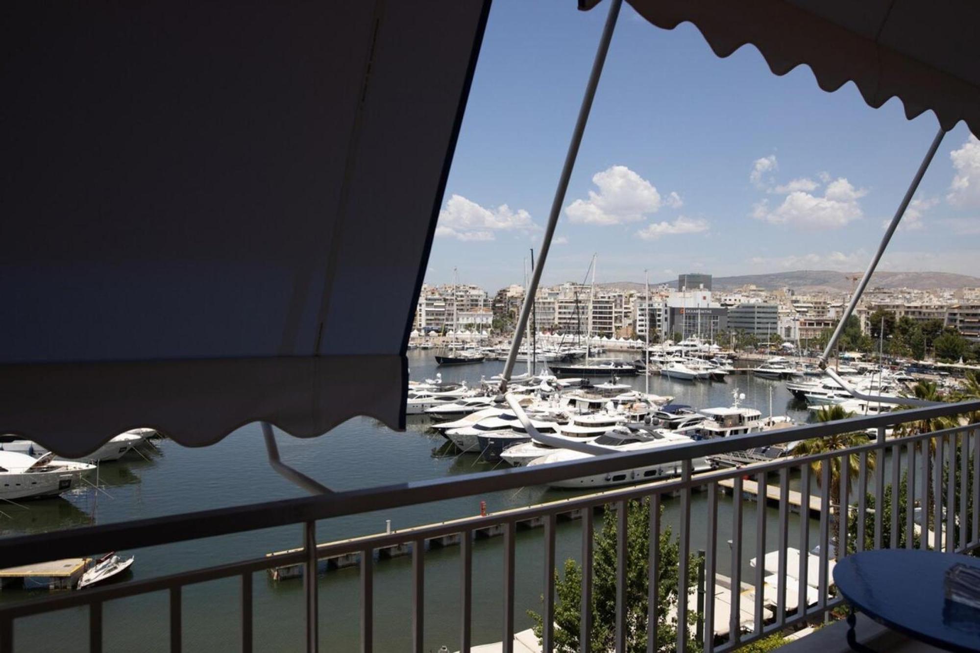 Cozy Apartment With Full View Marina Zeas Piraeus Ngoại thất bức ảnh